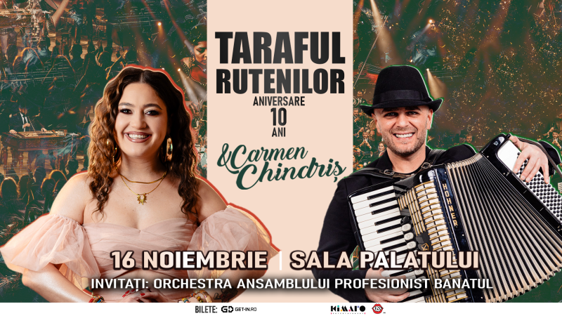 Taraful Rutenilor și Carmen Chindriș – Aniversare 10 ani