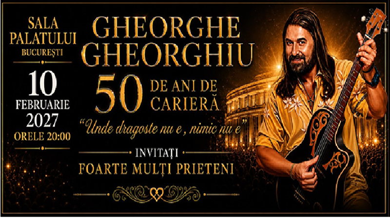 Gheorghe Gheorghiu – 50 de ani de carieră