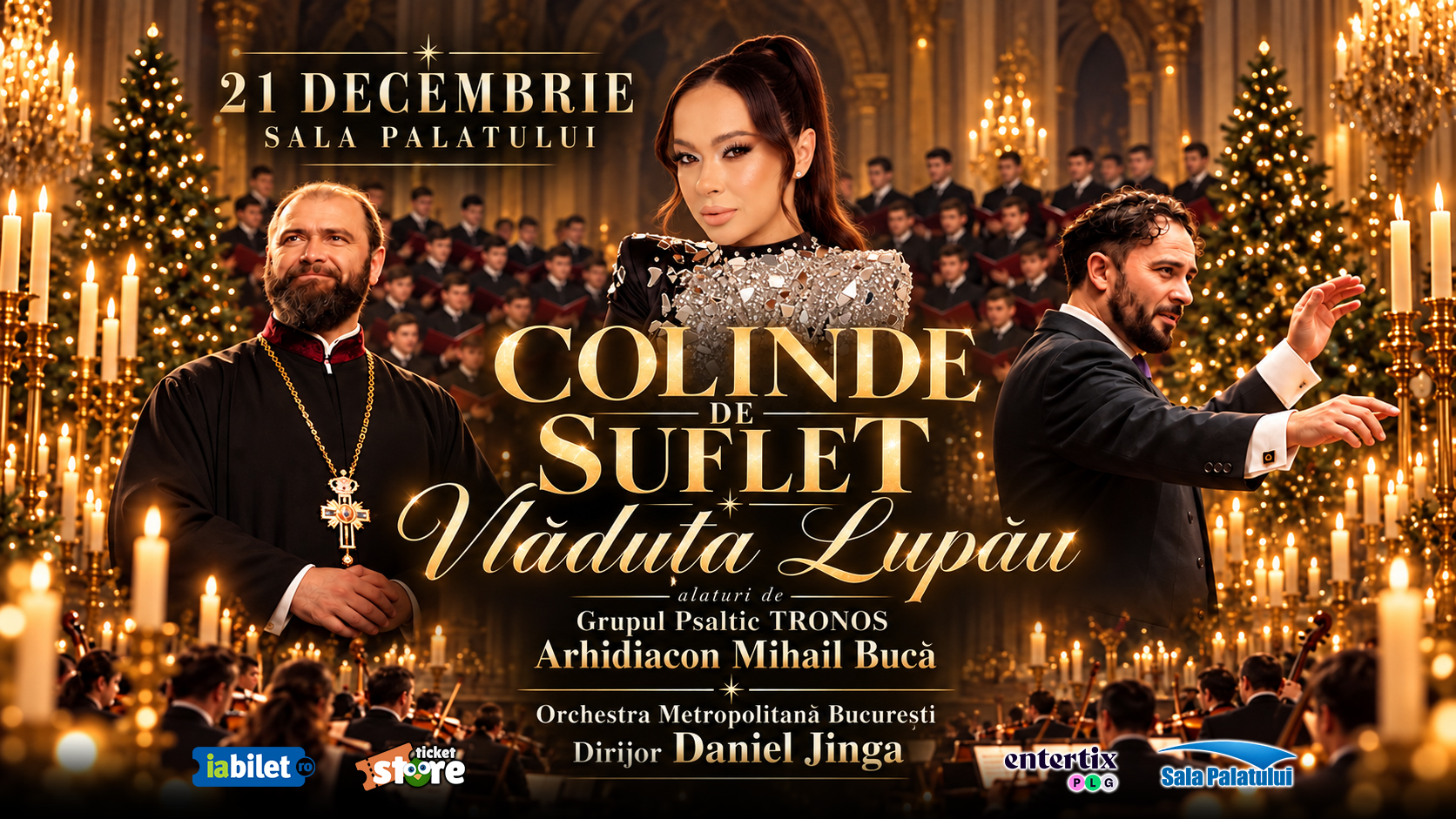 COLINDE DE SUFLET” – Vlăduța Lupău — București